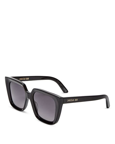 DiorMidnight S1I Square Sunglasses 53mm .